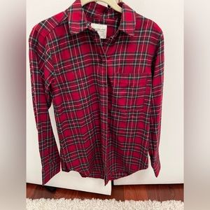 A&F buttondown flannel
